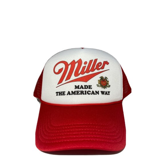 Other - Miller Trucker Hat, Miller Beer, Miller Lite, Miller High Life, Miller Beer Cap